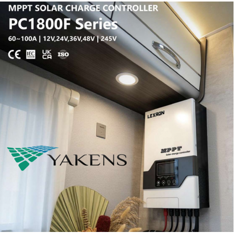 80A Amper HV Mppt Solar Şarj Kontrol Cihazı 12/24/36/48V Lexron